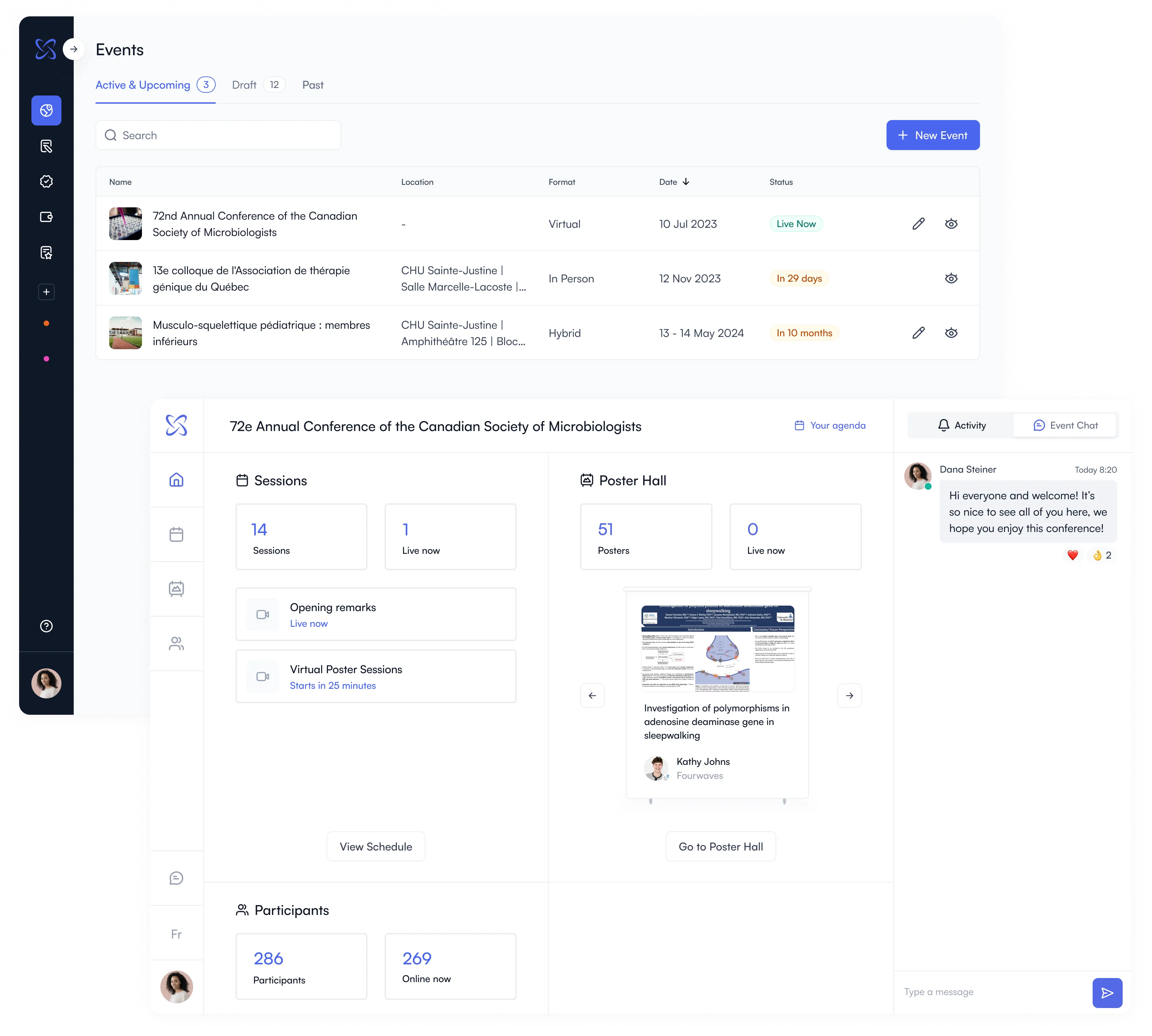 Fourwaves conference management platform
