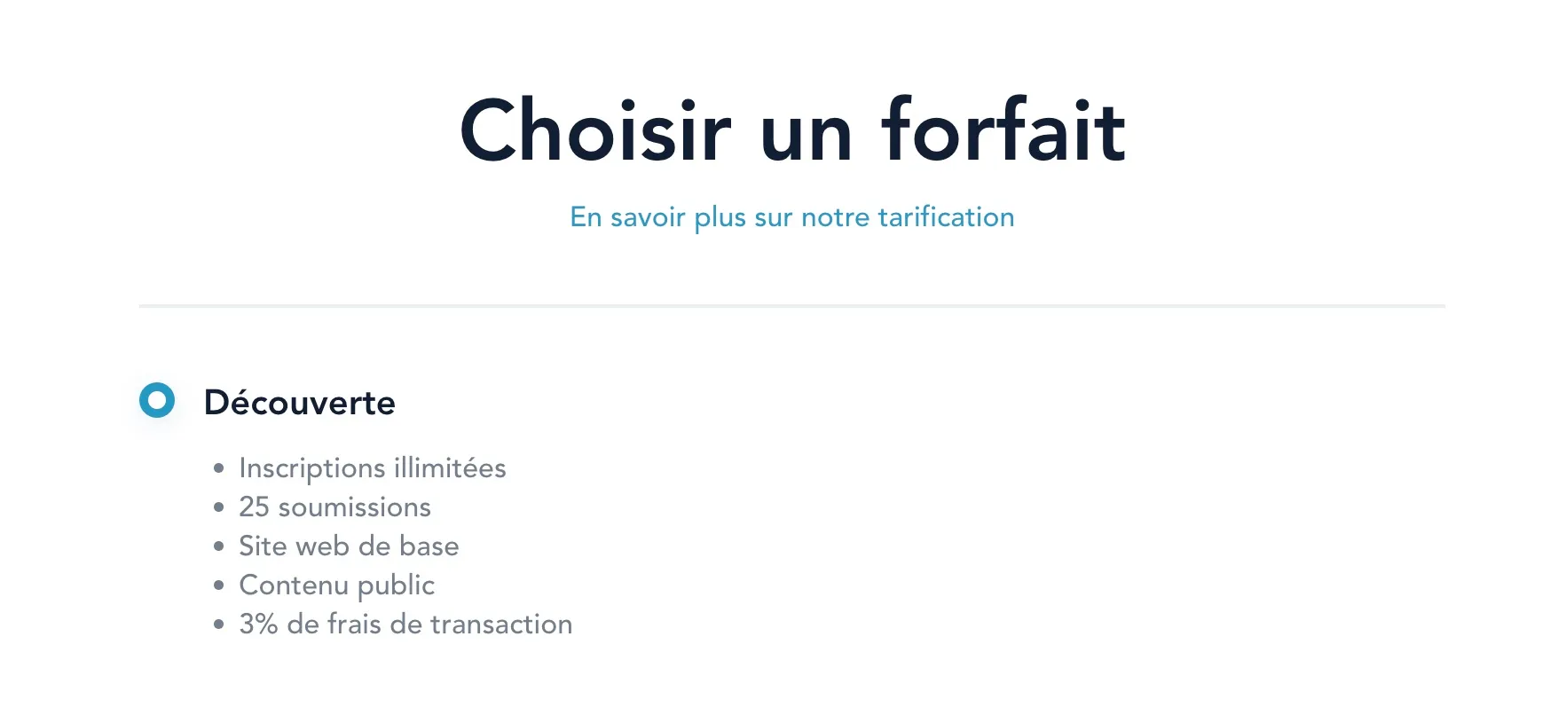 Déverrouiller avec le plan gratuit