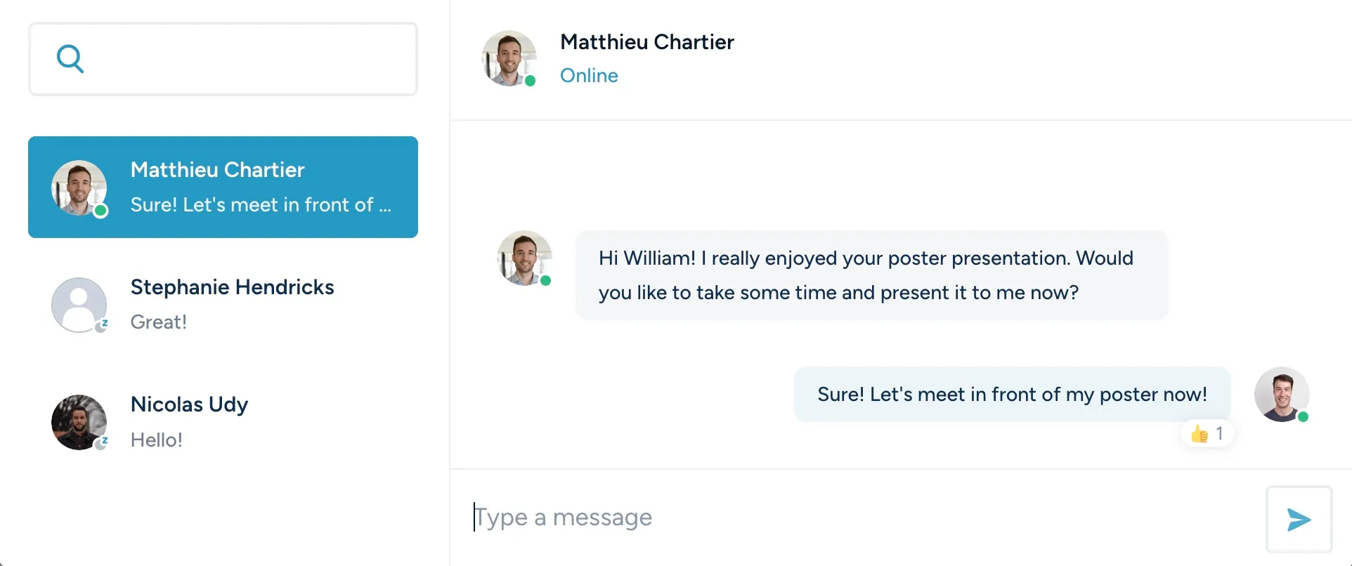 Private messaging