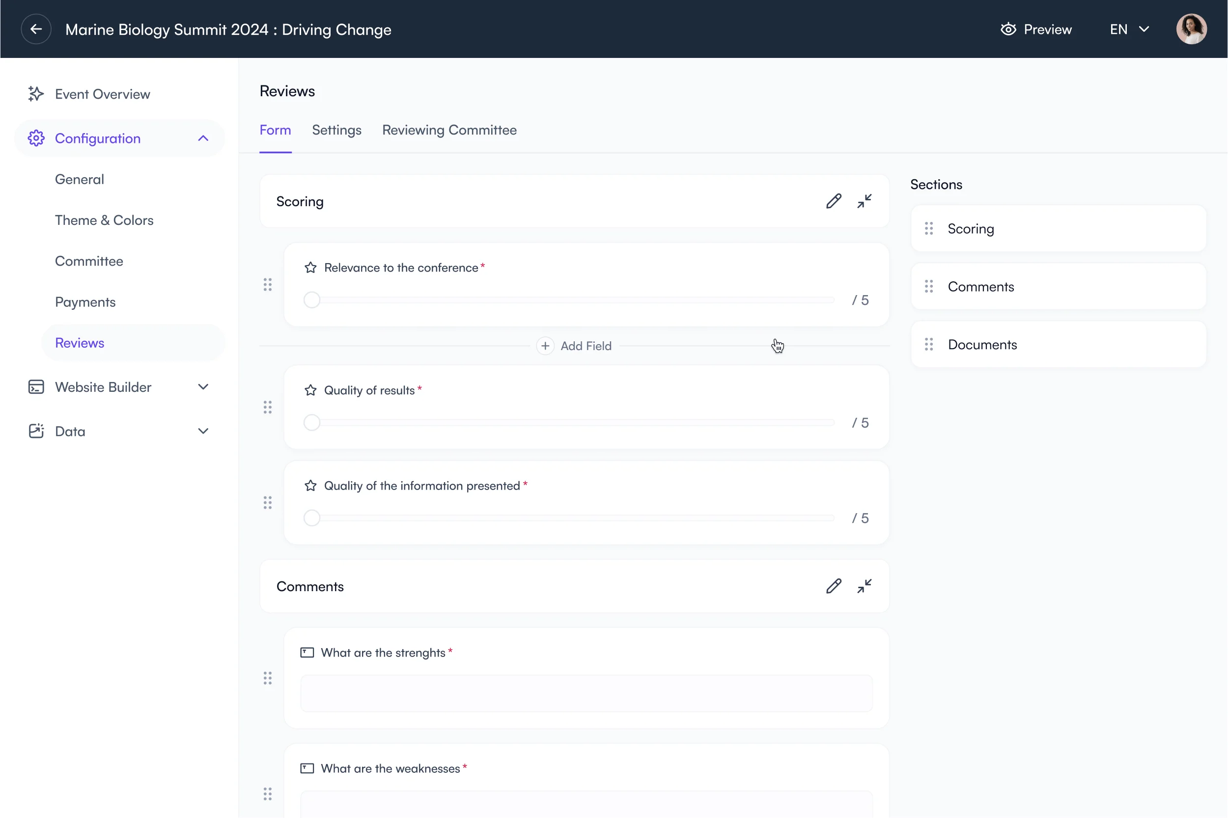 review-form