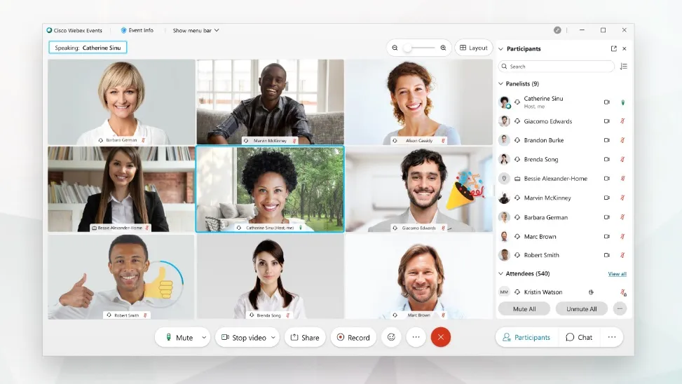 Webex Events