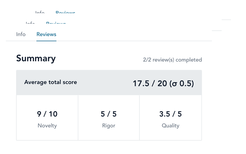 Manage the Peer Review Process