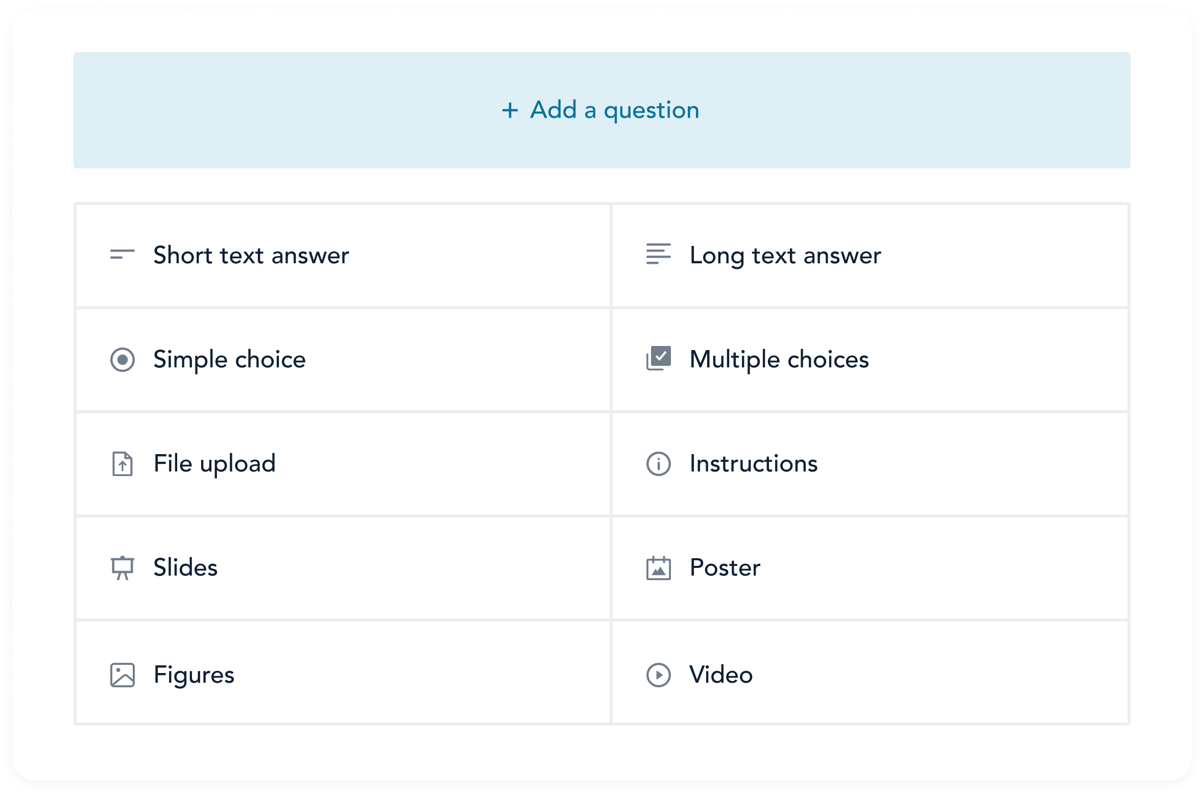 Manage submissions easily.