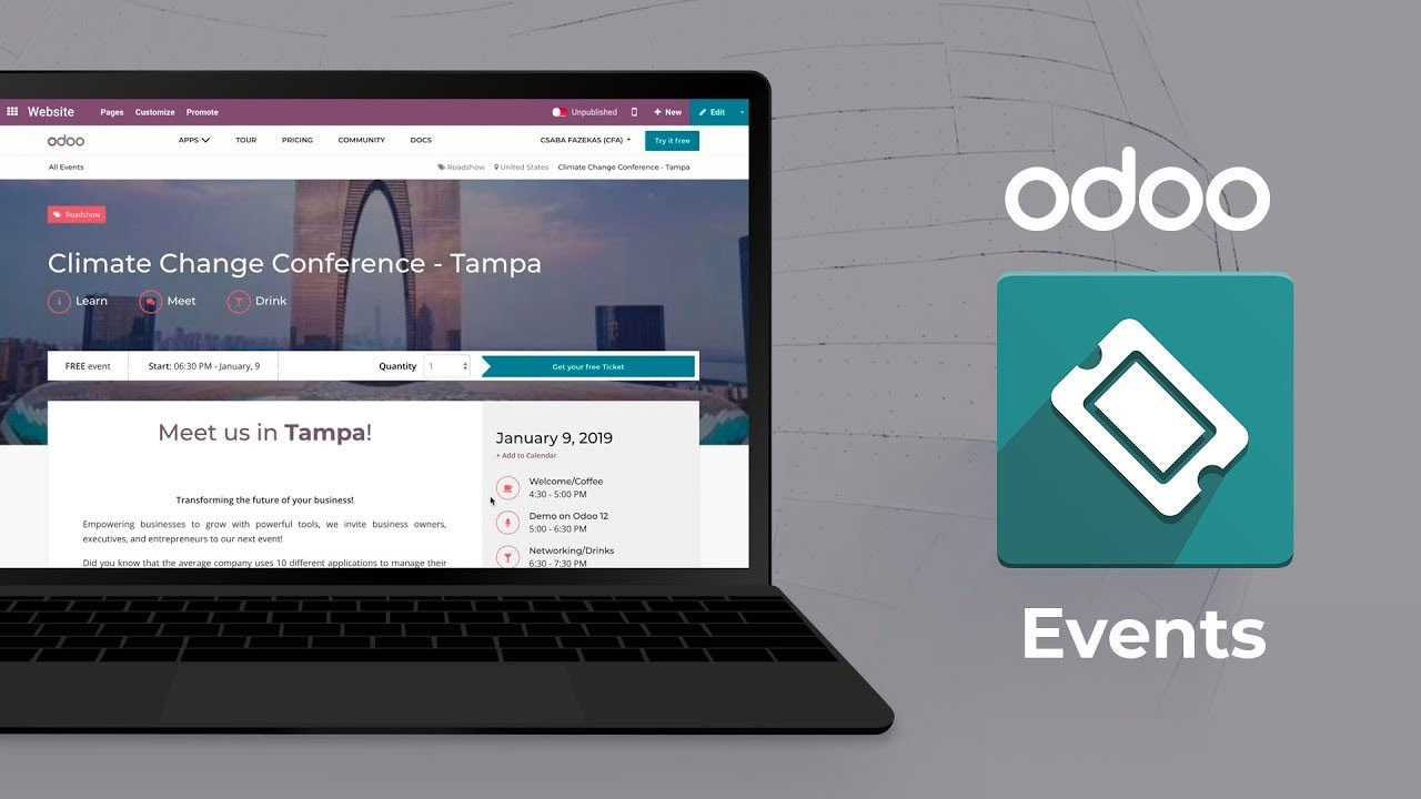 OdooEvents