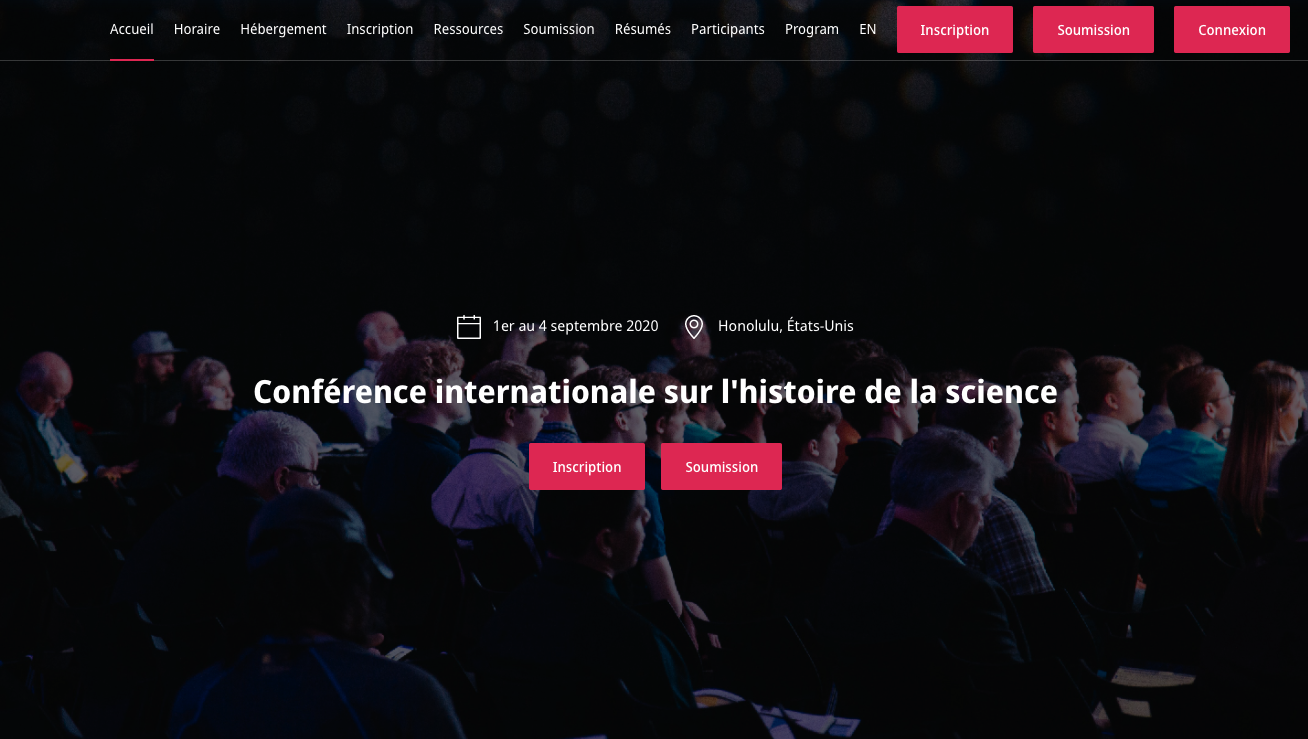 Un site web professionnel au bout de vos doigts.