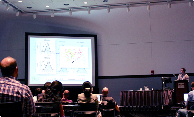 Scientific event presenter