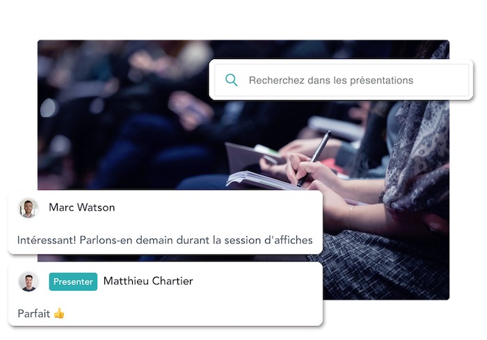 Conférences présentielles améliorées
