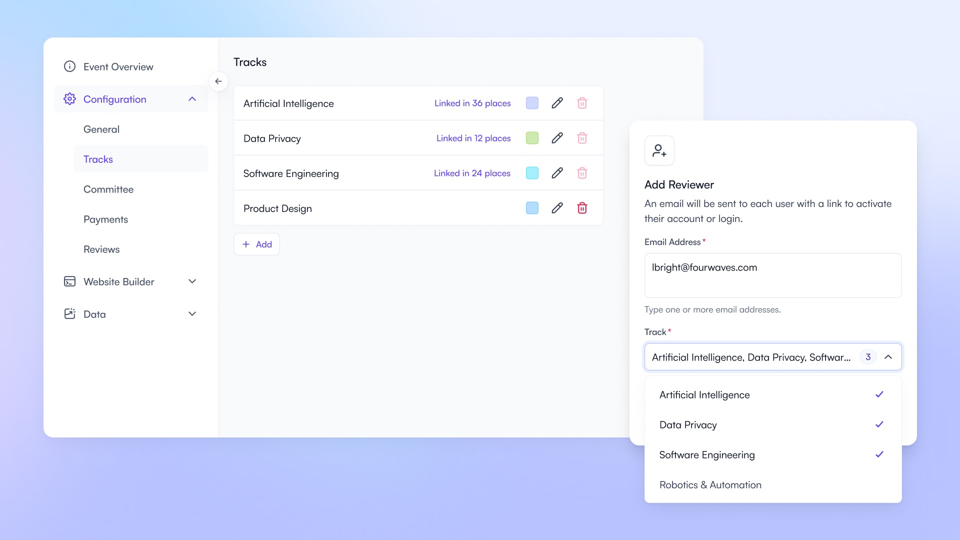 Tracks Management EN