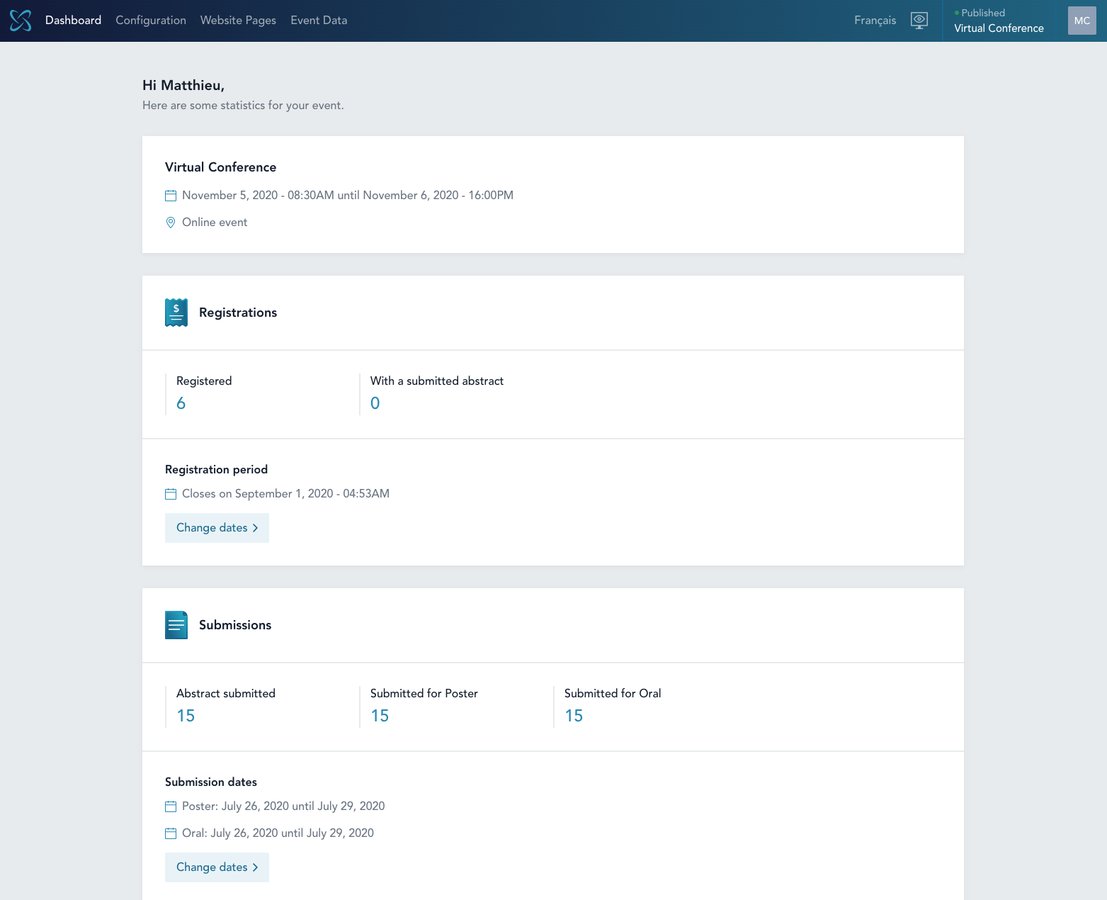 Integrated to a powerful event management platform