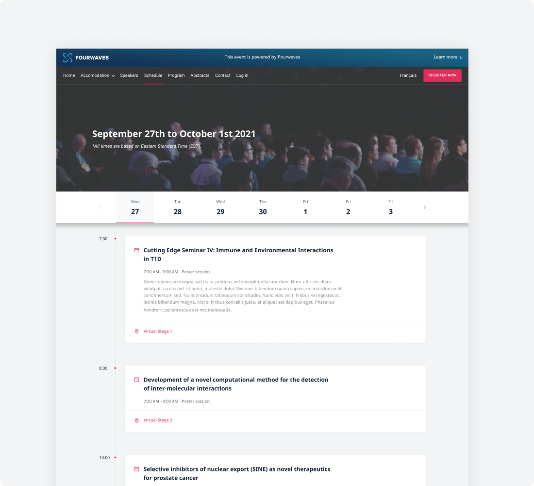 Un site web professionnel au bout de vos doigts.