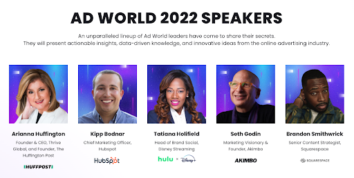 Adworld speaker lineup