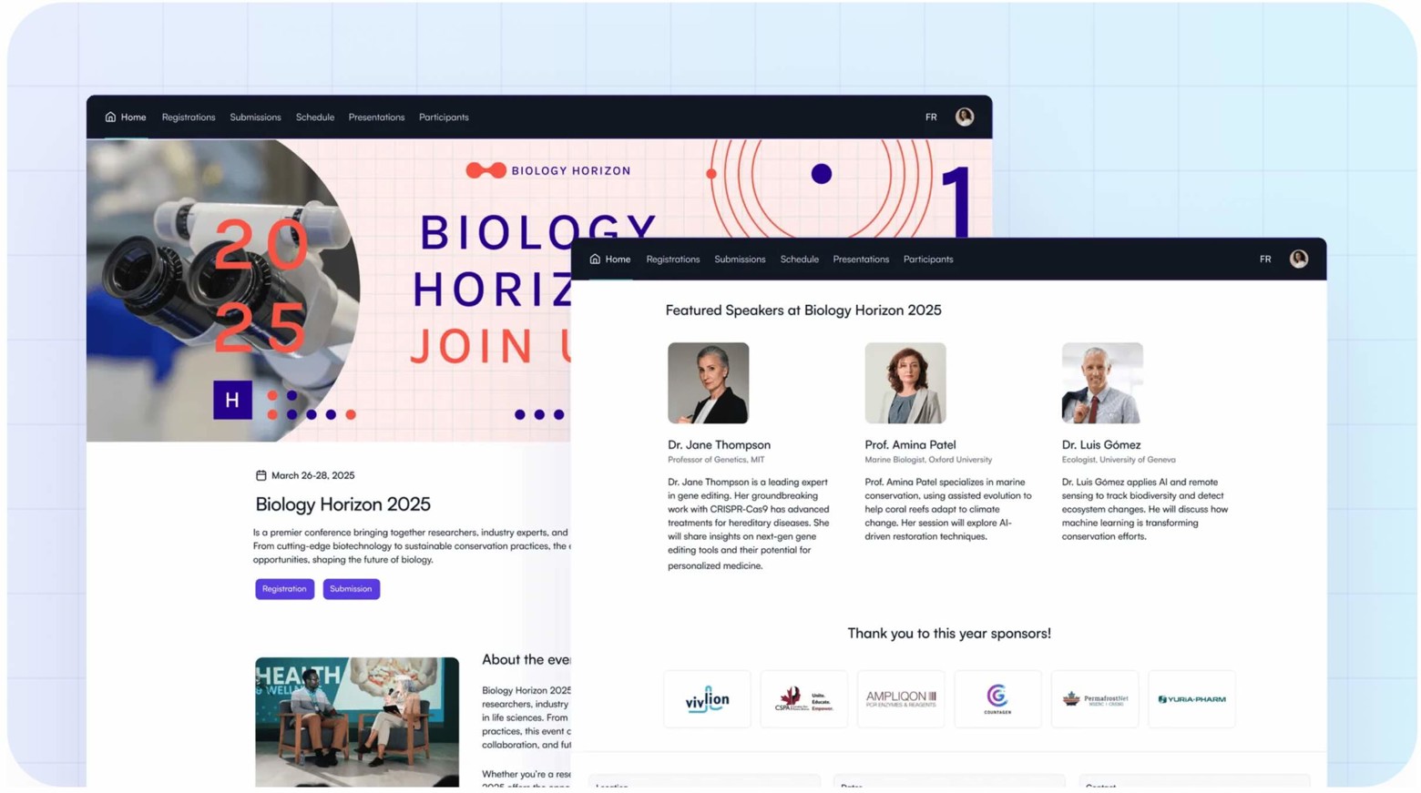 Fourwaves Event Website